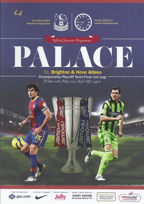 Crystal Palace FC v Brighton & Hove Albion FC